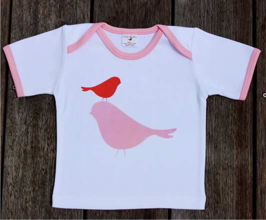 Two-Colour Piped T-Shirt