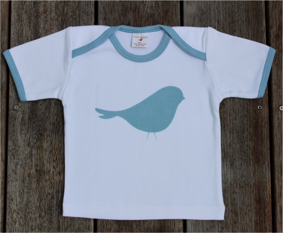 Piped Motif T-Shirt