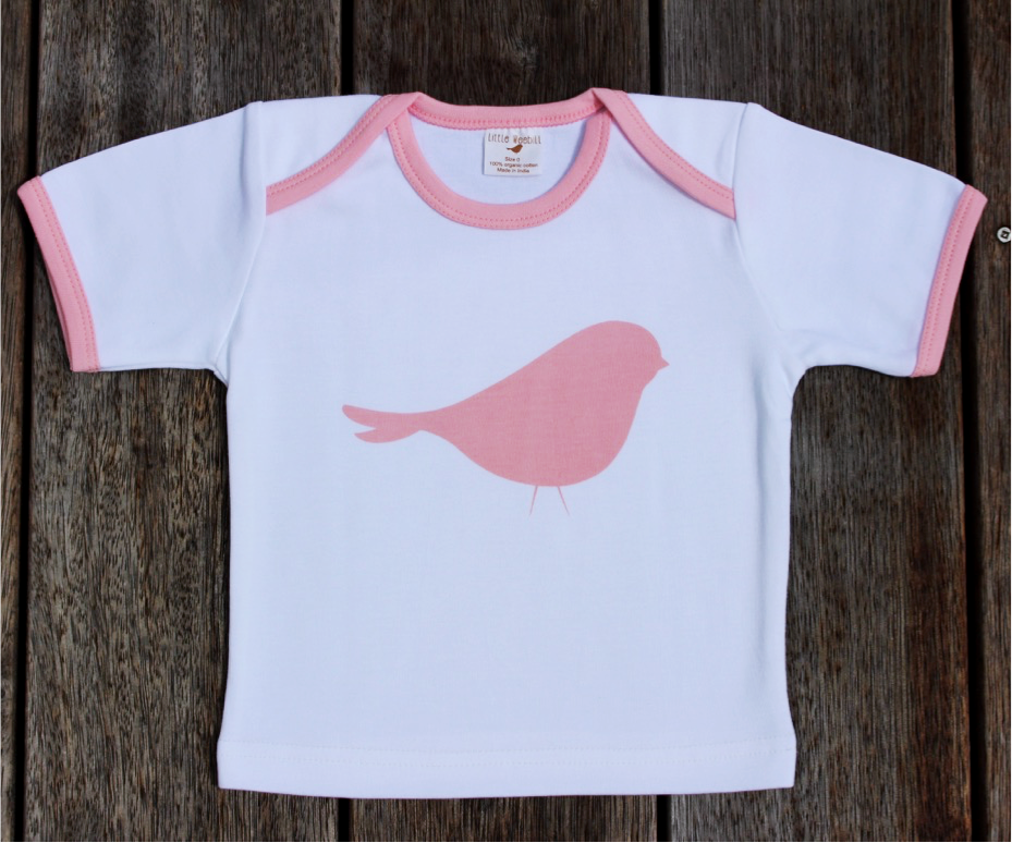 Piped Motif T-Shirt