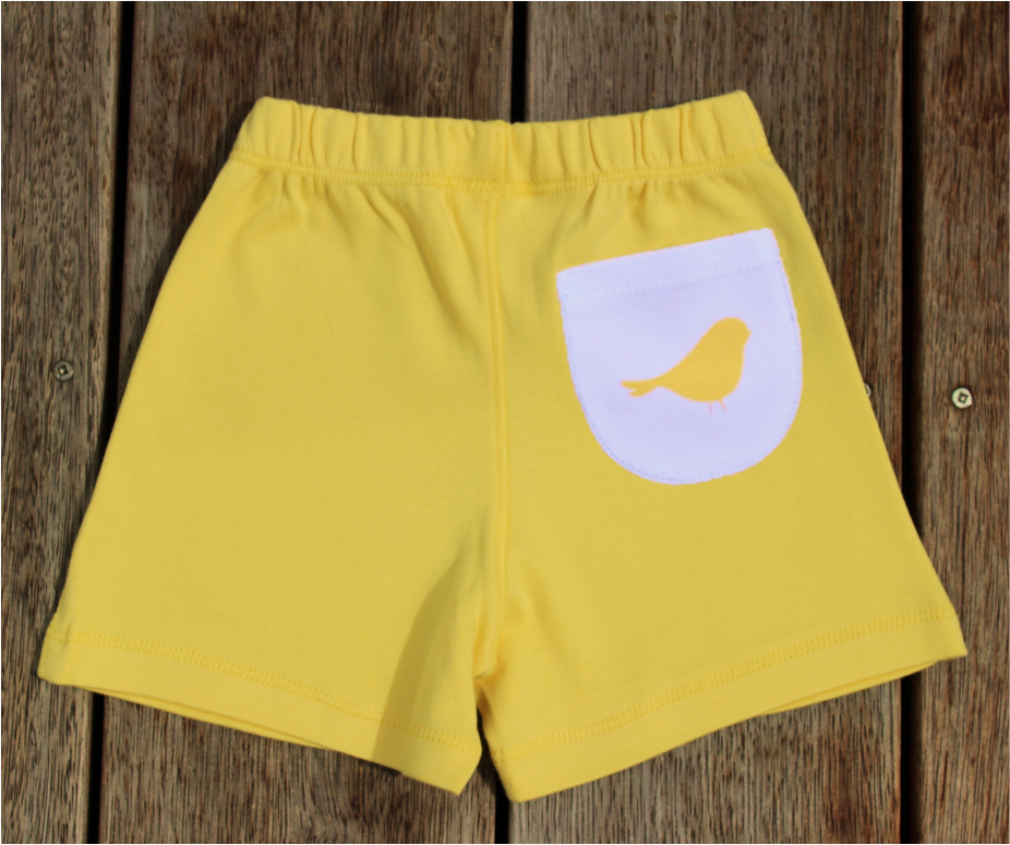 Pocket Motif Shorts